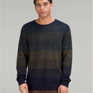lululemon athletica Men's textured knit crewneck sweater